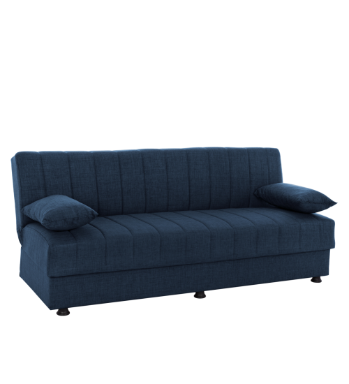 Καναπές / κρεβάτι Μπλε ύφασμα